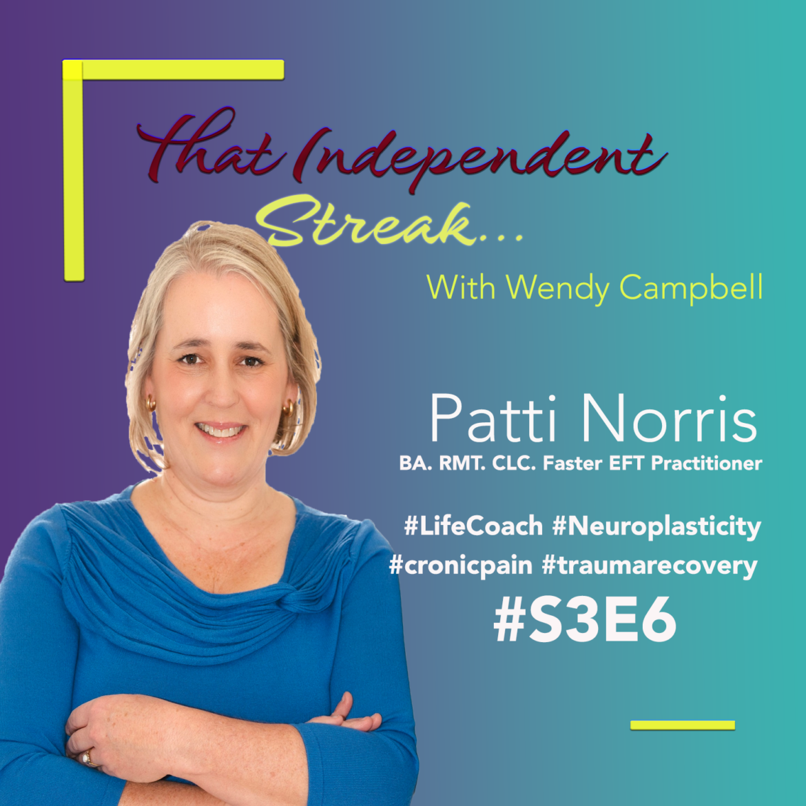 TISP-S3E6-Patti-Norris-BA.-RMT.-CLC.-Faster-EFT-Practitioner-Wired-For-Wellness